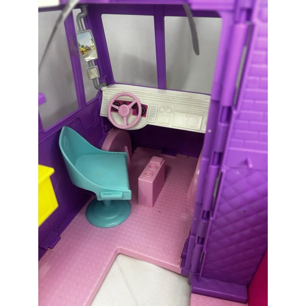 2020 Barbie Fresh 'n' Fun Food Truck Mattel With Accessories